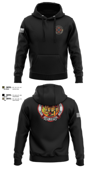 Hoodie, Station 30, Fire Department, Teamtime, Team time, sublimation, custom sports apparel, team uniforms, spirit wear, spiritwear, sports uniforms, custom shirts, team store, custom team store, fundraiser sports, apparel fundraiser