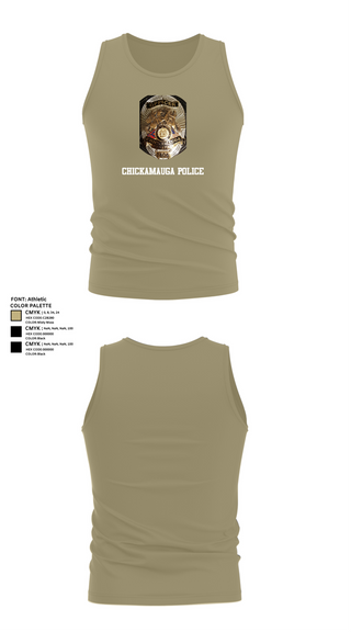 Tank Top, Chickamauga Police, , Teamtime, Team time, sublimation, custom sports apparel, team uniforms, spirit wear, spiritwear, sports uniforms, custom shirts, team store, custom team store, fundraiser sports, apparel fundraiser