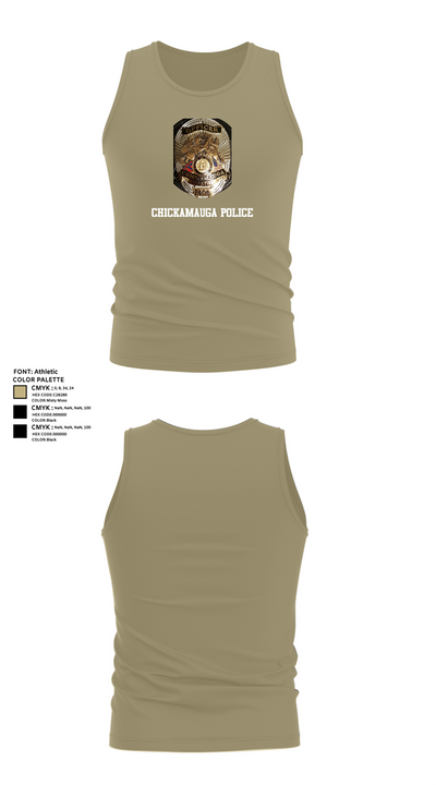 Chickamauga Police 51367773 Tank Top - 94
