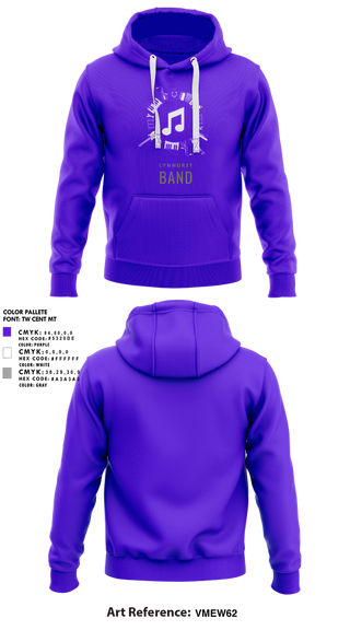Hoodie, Lynhurst Bands, Spirit Store, Teamtime, Team time, sublimation, custom sports apparel, team uniforms, spirit wear, spiritwear, sports uniforms, custom shirts, team store, custom team store, fundraiser sports, apparel fundraiser