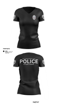Ottawa, Kansas Police Department 15865657 Women's Short Sleeve V-neck Shirt - 1