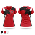 Hibriten Women's Short Sleeve V-neck Shirt - 1