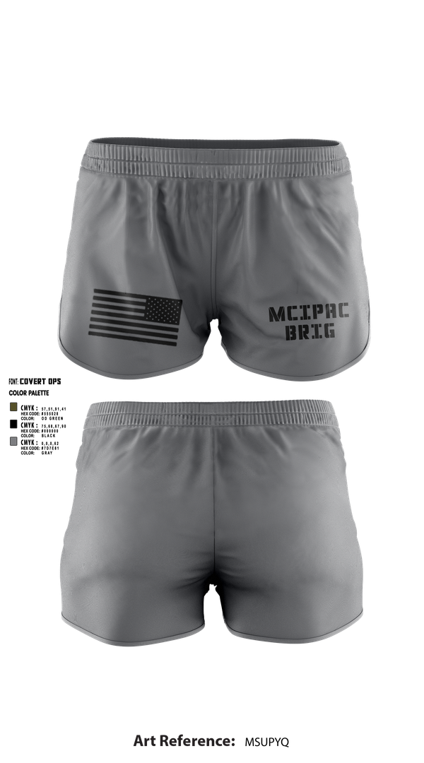 Ranger Panties, MCIPAC Brig, , Teamtime, Team time, sublimation, custom sports apparel, team uniforms, spirit wear, spiritwear, sports uniforms, custom shirts, team store, custom team store, fundraiser sports, apparel fundraiser