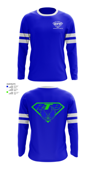Long Sleeve Performance Shirt, Raise the Bar Track & Field, Track & Field, Teamtime, Team time, sublimation, custom sports apparel, team uniforms, spirit wear, spiritwear, sports uniforms, custom shirts, team store, custom team store, fundraiser sports, apparel fundraiser