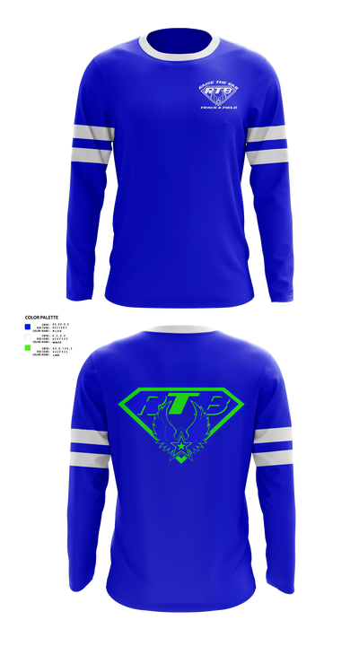 Raise the Bar Track & Field Long Sleeve Performance Shirt - 21