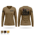 156th ESB 2nd Platoon Women's Long Sleeve V-neck Shirt - 1