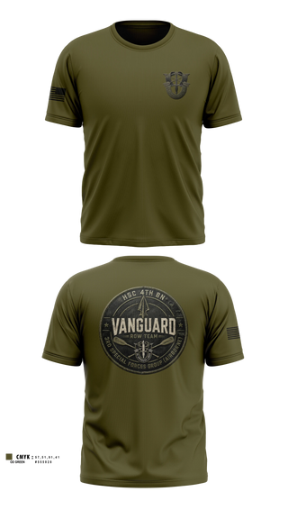 Old School Cotton Feel Shirt, 3SFG(A), Army, Teamtime, Team time, sublimation, custom sports apparel, team uniforms, spirit wear, spiritwear, sports uniforms, custom shirts, team store, custom team store, fundraiser sports, apparel fundraiser