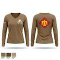 Bravo 179 4415429 Women's Long Sleeve V-neck Shirt - 1