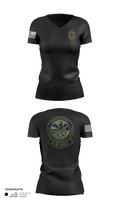 MDWFP K9 21939837 Women's Short Sleeve V-neck Shirt - 200