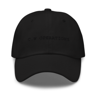 C.W Operations 41850268 Classic Dad Hat | Yupoong 6245CM
