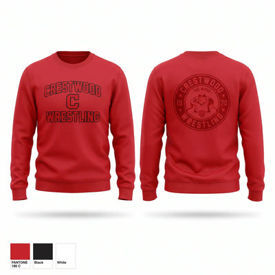 CRESTWOOD comets Crew Neck Sweatshirt - 2