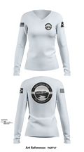 Las Vegas 60845219 Women's Long Sleeve V-neck Shirt - 17