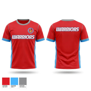 Football Jersey, Warriors, Softball, Teamtime, Team time, sublimation, custom sports apparel, team uniforms, spirit wear, spiritwear, sports uniforms, custom shirts, team store, custom team store, fundraiser sports, apparel fundraiser