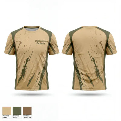 Dixie Angels Cardinals 28290810 Short Sleeve Performance Shirt - 1