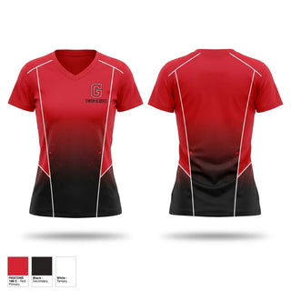 Womens Short Sleeve Vneck Shirt, Glenwood High School Swimming, Swimming, Teamtime, Team time, sublimation, custom sports apparel, team uniforms, spirit wear, spiritwear, sports uniforms, custom shirts, team store, custom team store, fundraiser sports, apparel fundraiser