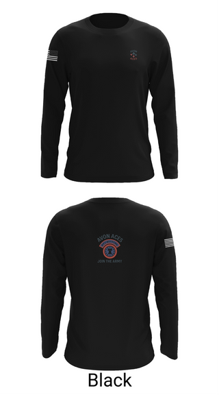 Long Sleeve Performance Shirt, Avon Indiana Recruiting Station, Army, Teamtime, Team time, sublimation, custom sports apparel, team uniforms, spirit wear, spiritwear, sports uniforms, custom shirts, team store, custom team store, fundraiser sports, apparel fundraiser
