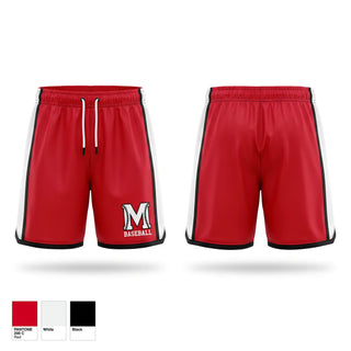 Athletic Shorts With Pockets, McEwen Baseball, Baseball, Teamtime, Team time, sublimation, custom sports apparel, team uniforms, spirit wear, spiritwear, sports uniforms, custom shirts, team store, custom team store, fundraiser sports, apparel fundraiser