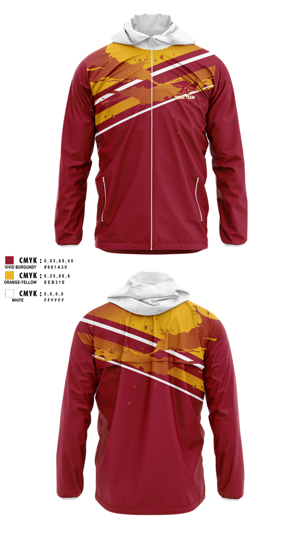 Windbreaker, Ankeny High School Dance Team, Spirit Store, Teamtime, Team time, sublimation, custom sports apparel, team uniforms, spirit wear, spiritwear, sports uniforms, custom shirts, team store, custom team store, fundraiser sports, apparel fundraiser