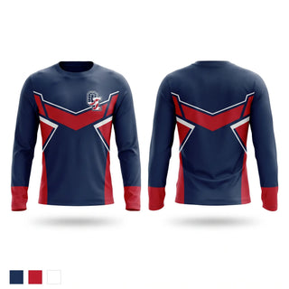 Long Sleeve Performance Shirt, Ohio Independence, Baseball, Teamtime, Team time, sublimation, custom sports apparel, team uniforms, spirit wear, spiritwear, sports uniforms, custom shirts, team store, custom team store, fundraiser sports, apparel fundraiser