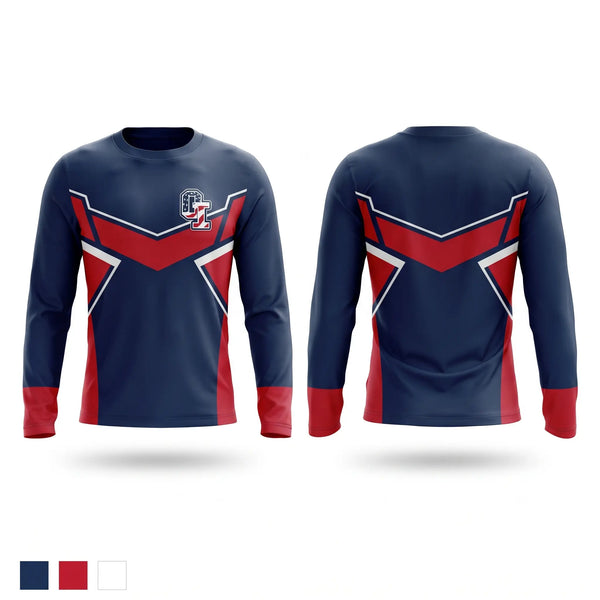 Long Sleeve Performance Shirt, Ohio Independence, Baseball, Teamtime, Team time, sublimation, custom sports apparel, team uniforms, spirit wear, spiritwear, sports uniforms, custom shirts, team store, custom team store, fundraiser sports, apparel fundraiser