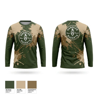 Long Sleeve Performance Shirt, Handles & Buckets, Men's Basketball, Teamtime, Team time, sublimation, custom sports apparel, team uniforms, spirit wear, spiritwear, sports uniforms, custom shirts, team store, custom team store, fundraiser sports, apparel fundraiser