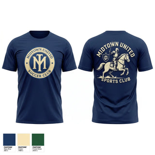 Short Sleeve Performance Shirt, Midtown United Sports Club, Men's Soccer, Teamtime, Team time, sublimation, custom sports apparel, team uniforms, spirit wear, spiritwear, sports uniforms, custom shirts, team store, custom team store, fundraiser sports, apparel fundraiser