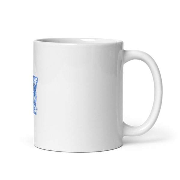 Skeedera 79504048 White Glossy Mug - Large