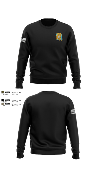 Crew Neck Sweatshirt, Knob Noster Police, Police, Teamtime, Team time, sublimation, custom sports apparel, team uniforms, spirit wear, spiritwear, sports uniforms, custom shirts, team store, custom team store, fundraiser sports, apparel fundraiser