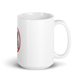 3rd Battalion 13th Field Artillery Regiment 52621930 White Glossy Mug - Small