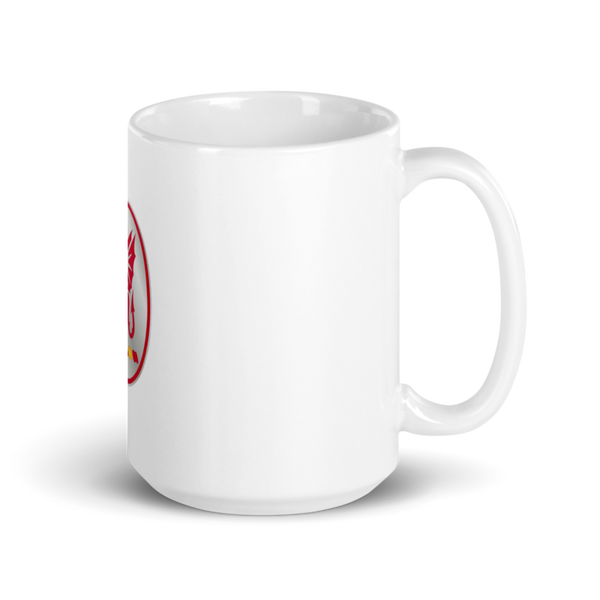 3rd Battalion 13th Field Artillery Regiment 52621930 White Glossy Mug - Small