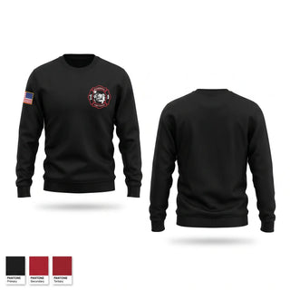 Crew Neck Sweatshirt, Edinburgh Fire Department, Fire Department, Teamtime, Team time, sublimation, custom sports apparel, team uniforms, spirit wear, spiritwear, sports uniforms, custom shirts, team store, custom team store, fundraiser sports, apparel fundraiser