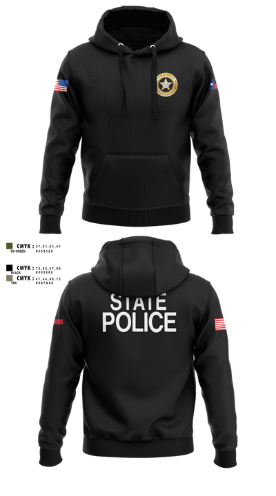 Texas Alcoholic Beverage Commission 30921681 Hoodie - 100