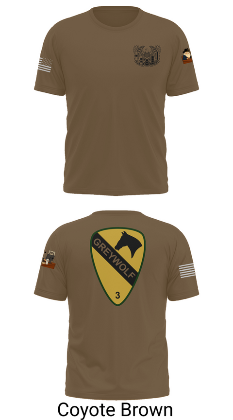 Old School Cotton Feel Shirt, 1st cav Div 3abct, , Teamtime, Team time, sublimation, custom sports apparel, team uniforms, spirit wear, spiritwear, sports uniforms, custom shirts, team store, custom team store, fundraiser sports, apparel fundraiser