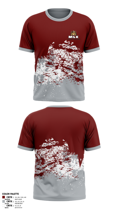 MLK Lions Soccer 87090357 Short Sleeve Performance Shirt - 1