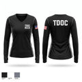 TDOC BCCX Women's Long Sleeve V-neck Shirt - 1