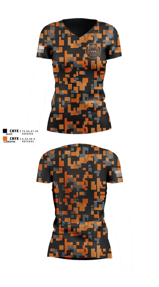 Womens Short Sleeve Vneck Shirt, OTS, , Teamtime, Team time, sublimation, custom sports apparel, team uniforms, spirit wear, spiritwear, sports uniforms, custom shirts, team store, custom team store, fundraiser sports, apparel fundraiser