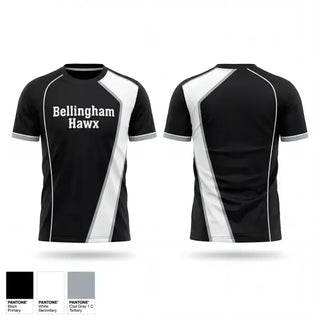 Short Sleeve Performance Shirt, Bellingham Hawx, Men's Lacrosse, Teamtime, Team time, sublimation, custom sports apparel, team uniforms, spirit wear, spiritwear, sports uniforms, custom shirts, team store, custom team store, fundraiser sports, apparel fundraiser