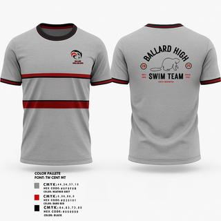Short Sleeve Performance Shirt, Ballard High School Girls Swim and Dive, Swimming, Teamtime, Team time, sublimation, custom sports apparel, team uniforms, spirit wear, spiritwear, sports uniforms, custom shirts, team store, custom team store, fundraiser sports, apparel fundraiser