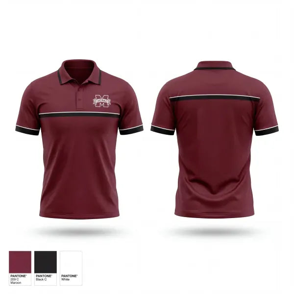 Short Sleeve Performance Polo, Maud Cardinals, Baseball, Teamtime, Team time, sublimation, custom sports apparel, team uniforms, spirit wear, spiritwear, sports uniforms, custom shirts, team store, custom team store, fundraiser sports, apparel fundraiser