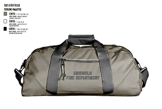 Duffle Bag, Griswold Fire Department, , Teamtime, Team time, sublimation, custom sports apparel, team uniforms, spirit wear, spiritwear, sports uniforms, custom shirts, team store, custom team store, fundraiser sports, apparel fundraiser