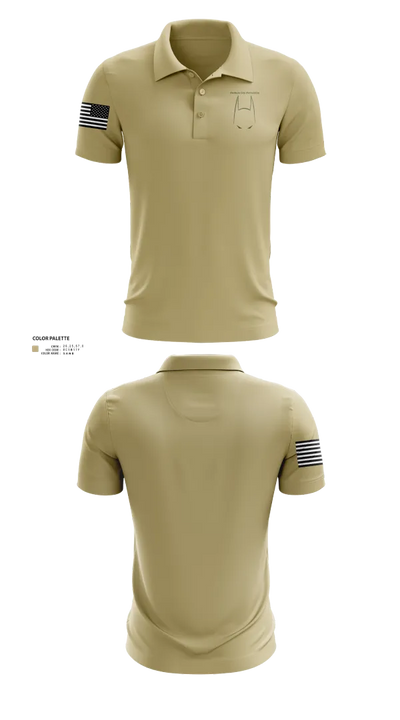 Bat Short Sleeve Performance Polo - 23