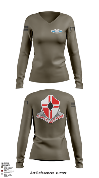Womens Long Sleeve Vneck Shirt, 92nd EN BN S3, , Teamtime, Team time, sublimation, custom sports apparel, team uniforms, spirit wear, spiritwear, sports uniforms, custom shirts, team store, custom team store, fundraiser sports, apparel fundraiser