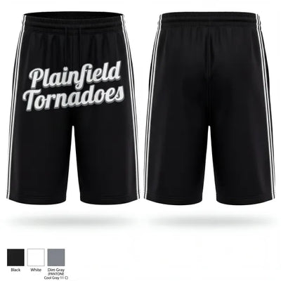 Plainfield tornadoes 20142433 Athletic Shorts With Pockets - 1