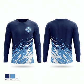 Long Sleeve Performance Shirt, Musketeers Track Team, Track & Field, Teamtime, Team time, sublimation, custom sports apparel, team uniforms, spirit wear, spiritwear, sports uniforms, custom shirts, team store, custom team store, fundraiser sports, apparel fundraiser