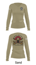 Charlie BTRY 2-114th FA 81101769 Women's Long Sleeve V-neck Shirt - 92