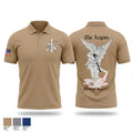 1st Platoon / B CO / 2-5 CAV 11611974 Short Sleeve Performance Polo - 1