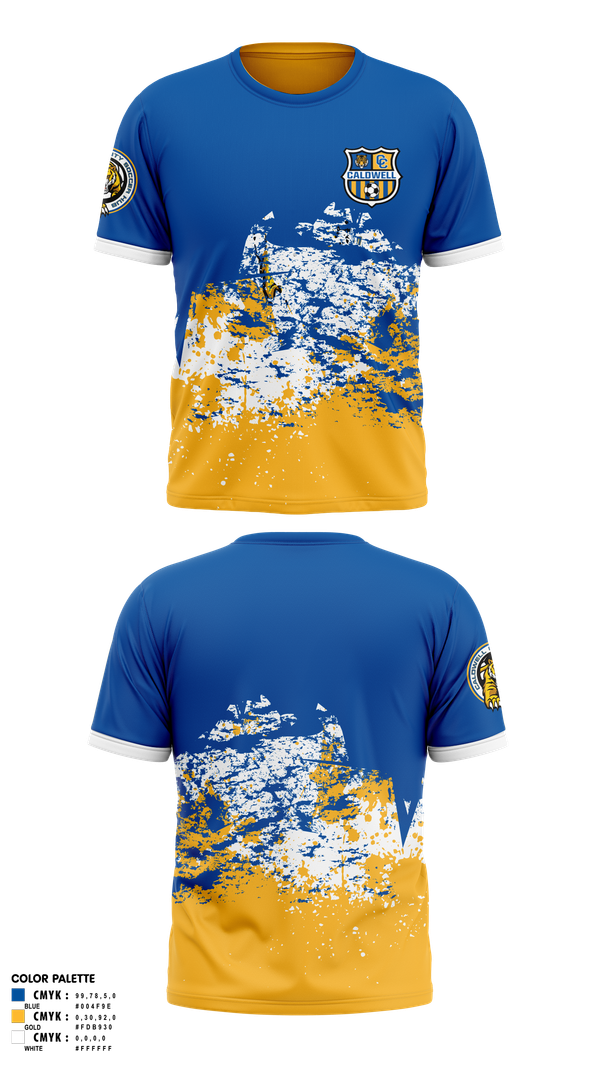 Short Sleeve Performance Shirt, Caldwell County Soccer, Men's Soccer, Teamtime, Team time, sublimation, custom sports apparel, team uniforms, spirit wear, spiritwear, sports uniforms, custom shirts, team store, custom team store, fundraiser sports, apparel fundraiser