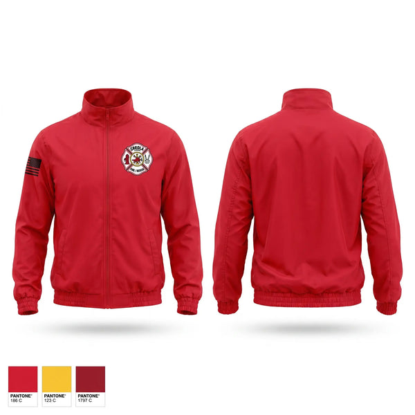 Windbreaker, CREOLA FIRE / RESCUE, Fire Department, Teamtime, Team time, sublimation, custom sports apparel, team uniforms, spirit wear, spiritwear, sports uniforms, custom shirts, team store, custom team store, fundraiser sports, apparel fundraiser