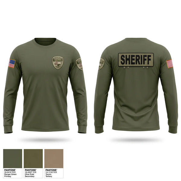 Long Sleeve Performance Shirt, Lynn County Sheriff’s Office, Police, Teamtime, Team time, sublimation, custom sports apparel, team uniforms, spirit wear, spiritwear, sports uniforms, custom shirts, team store, custom team store, fundraiser sports, apparel fundraiser