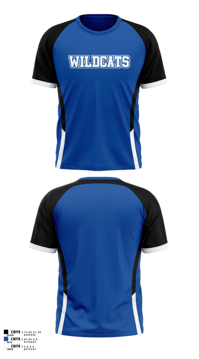 Wildcats 60445689 Short Sleeve Performance Shirt - 1